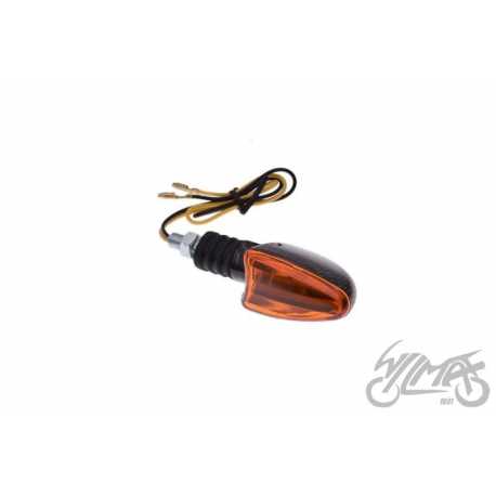 KIERUNKOWSKAZ OWAL POM. CARBON LEWY PRZÓD 12V23W