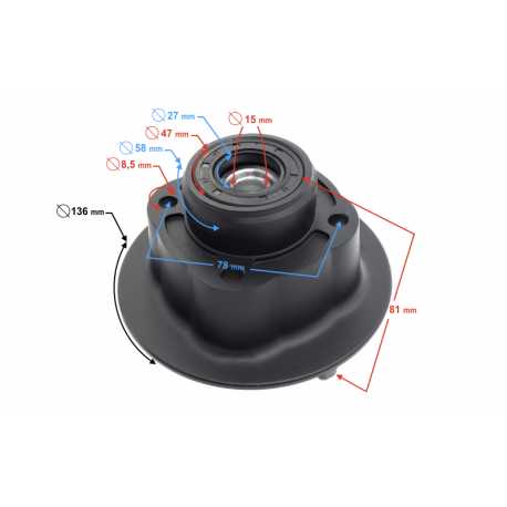 Piasta Koła Tylnego Do Motoroweru Fr 2