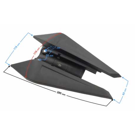 Obudowa Tylny Zderzak Centralny Do Motoroweru Fr 2