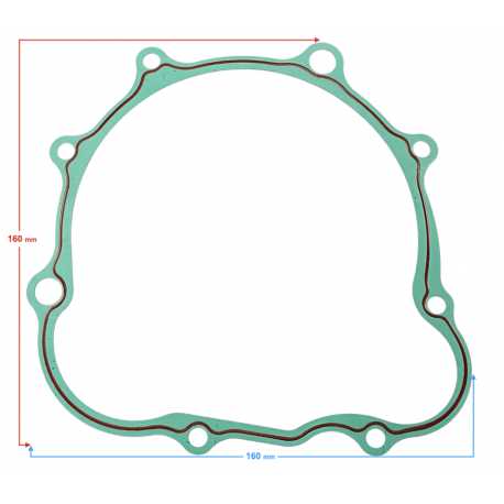 Uszczelka Lewej Pokrywy Karteru Do Motocykla Classic 125