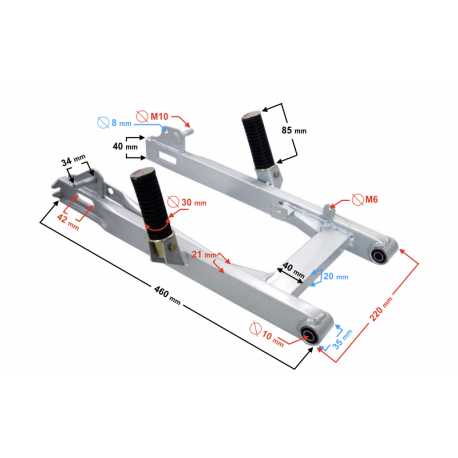 Wahacz Tylny Do Motoroweru Ranger Classic (E4)