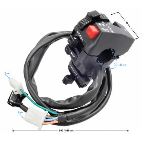 Przełączniki Zespolone Lewa Do Quada Bashan 200