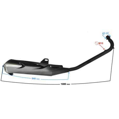 Tłumik Do Motoroweru Fr 2