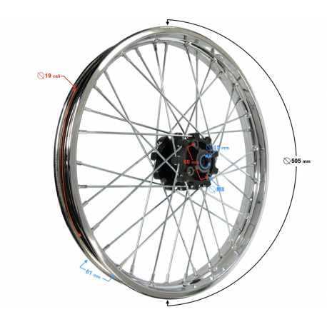 Felga Przednia Cross 19X1,4 Dirt Bike