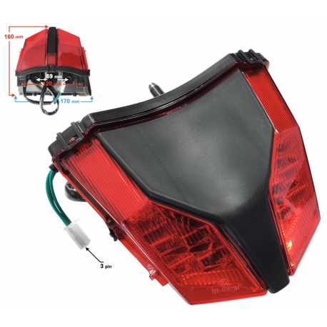 Lampa Tylna Gt 125