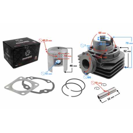 Cylinder Do Skutera 2T 50Cc, Tgb/suzuki