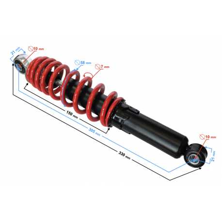 Amortyzator Atv 110 30Cm/ 7Mm