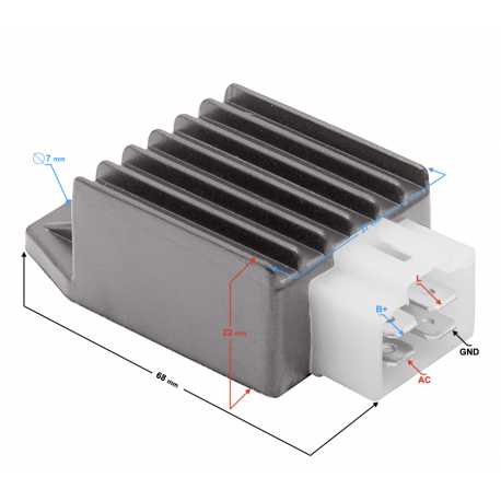 Regulator Napięcia Skuter 4T