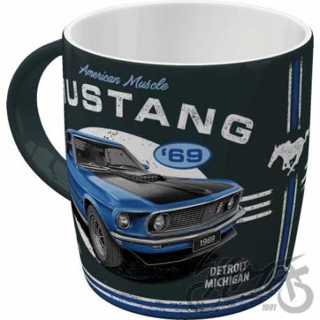 Kubek Ford Mustang Mach I Blue 43090