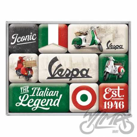 Magnes Vespa Italian Legend 9 Szt. 83125