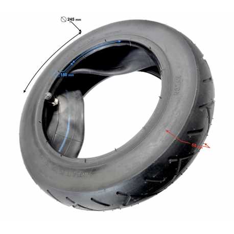 Opona Z Dętką Do Hulajnogi Elektrycznej 10X2.125