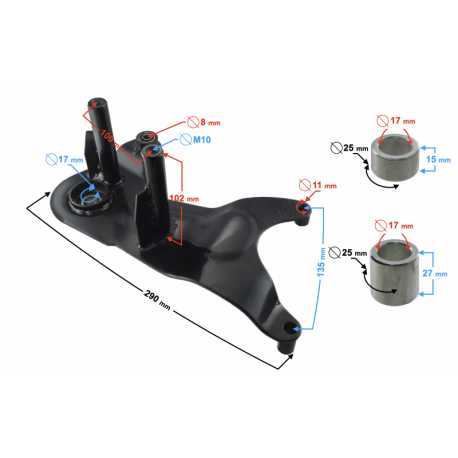 Wspornik Tłumika Falcon 50