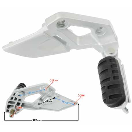 Podnóżek (Set Kierowcy Prawy) Voge 525Dsx