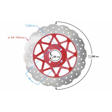 Tarcza Hamulcowa Przednia Do Motoroweru Fr 2