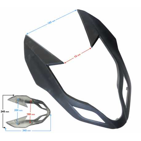 Obudowa Dolna Reflektora Przedniego Do Motoroweru Fr 2