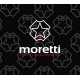 Kufer Moretti, Mr-726, 48L, Czarny, Czerwony Odblask