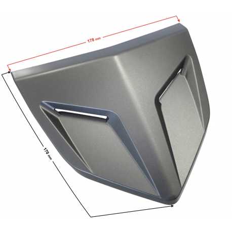 Obudowa Przednia Dekoracyjna Grafitowa Active 50Cc Euro 5