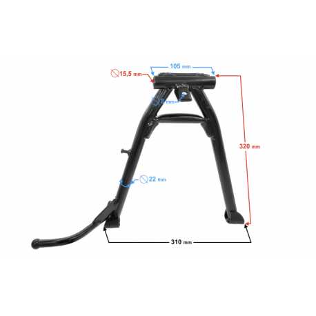 Podpora Centralna Do Motoroweru Fr 2