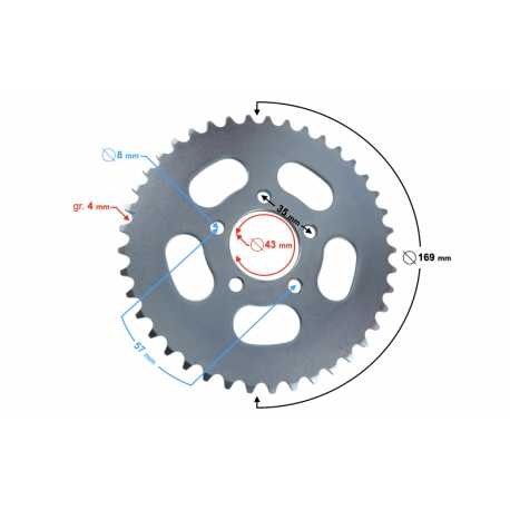 Zębatka Romet 415-41Z