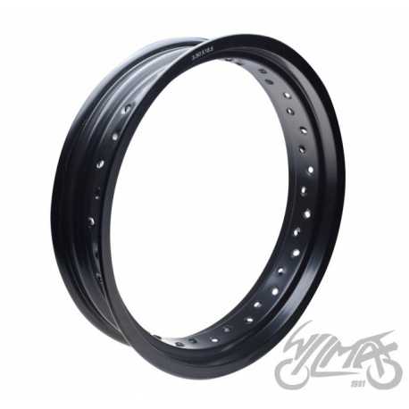 Obręcz Koła 16.5X3,50 36 Szprych Aluminium Czarna