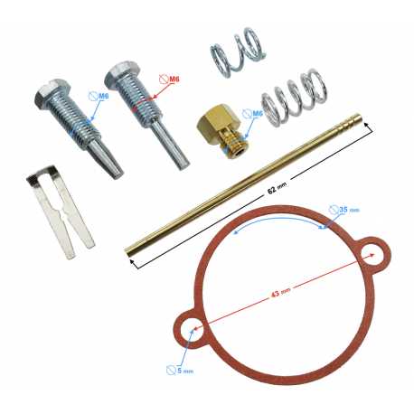 Zestaw Naprawczy Gaźnika Do Motocykla Wsk 125