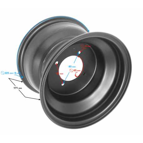 Felga Tył Atv Raptor 125