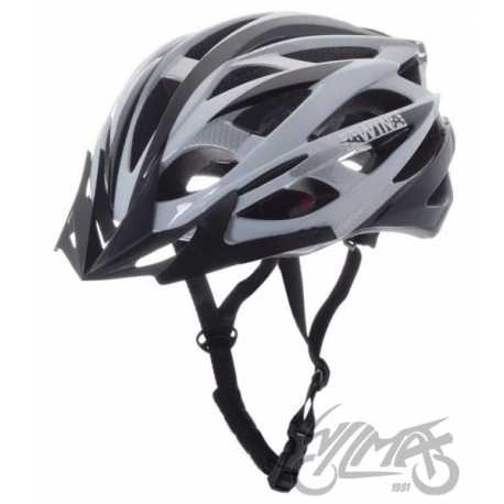 Kask Rowerowy Awina By Moon Mtb L Srebrno/czarny