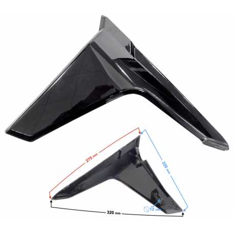 Obudowa Baku Lewa Część Dolna Voge 125R (342500016-0002)