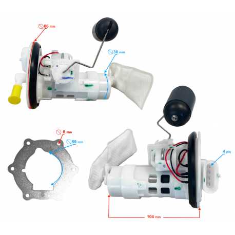 Pompa Paliwa Coral 50