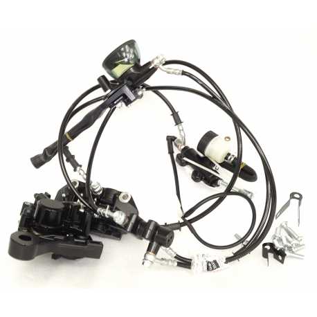 Kompletny Zestaw Hamulcowy Naked 125