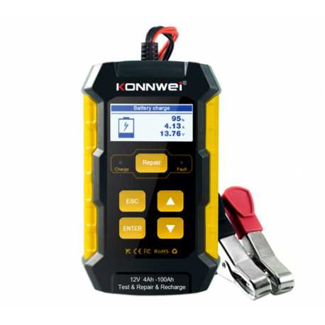 Ładowarka/tester Wszystkie Typy Akumulatorów Konnwei Kw510