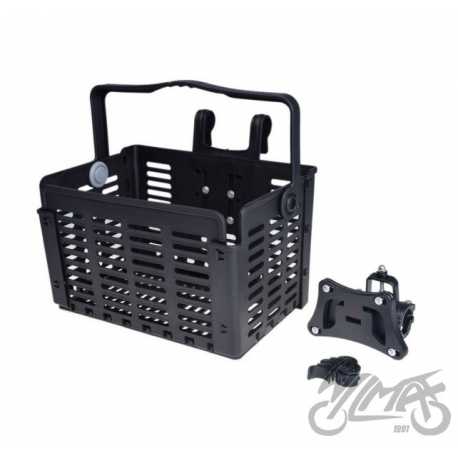 Kosz Rowerowy Przód Plastki Składany