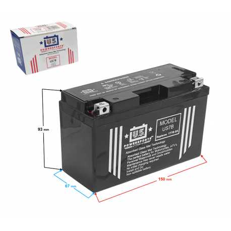Akumulator Agm Us7B
