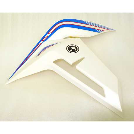 Obudowa Zbiornika Paliwa Lewa Cz. Górna Biało-Niebieska Rally 125