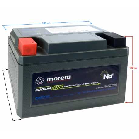 Akumulator Moretti Nacrx9 Sodowo Jonowy