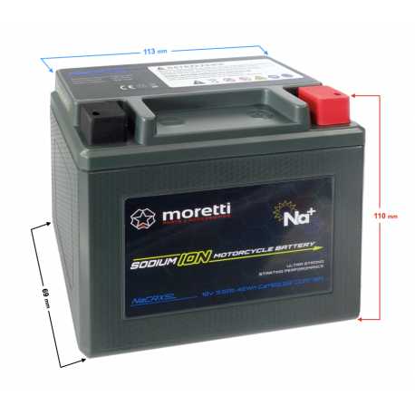 Akumulator Moretti Nacrx5L Sodowo Jonowy
