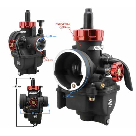 Gaźnik Nibbi Pe26 26Mm Racing Wariant 2
