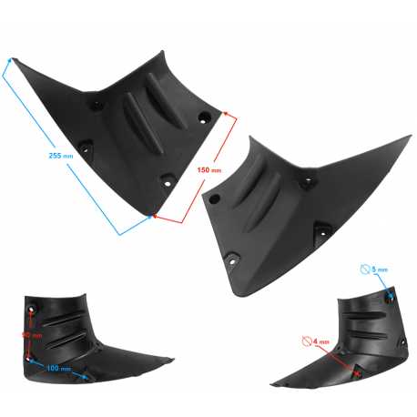 Obudowa lewa dolna baku Street-R 125