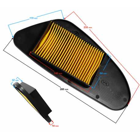 Wkład Filtra Powietrza Scalpel 50 2