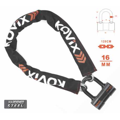 Łańcuch Zabezpieczający Kovix Kc 12-120