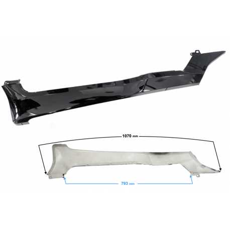 Obudowa progowa lewa eVivo CZARNY