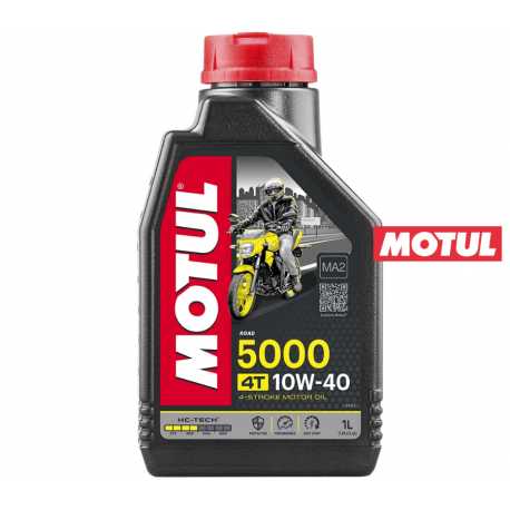 Olej Silnikowy Motul 5000 4T 10W40 Półsyntetyczny (1 Litr)