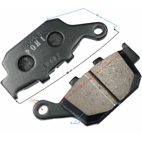 (Hurt) Klocki Hamucowe Tył Voge 625Dsx (292400025-0001)