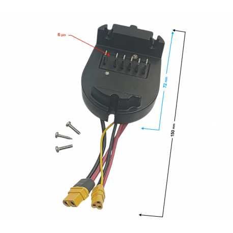 Mocowanie Baterii (Z Pinami) Cd01 (Trip 2.0 Easy 2025 I M60 2025)
