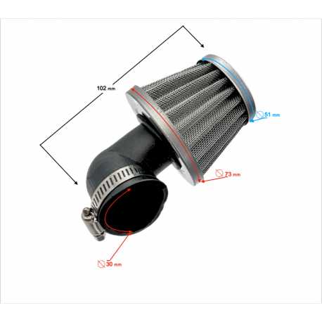 (Serwis) Filtr Powietrza Stożek Db125-3 /l