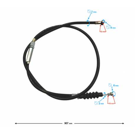(Serwis) Linka Sprzęgła Db125-3 / L