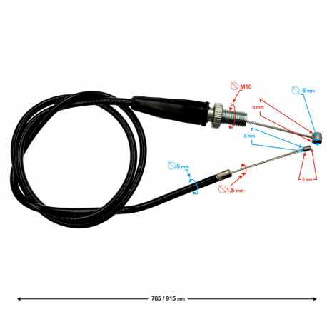 (Serwis) Linka Gazu Db125-3 / L