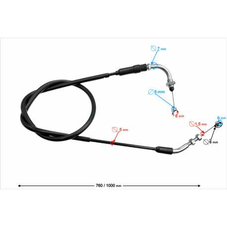 (Hurt) Linka Gazu Blade-R 125 E5+