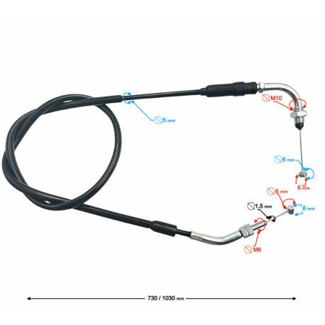 (Hurt) Linka Gazu Blade-R 125 E5
