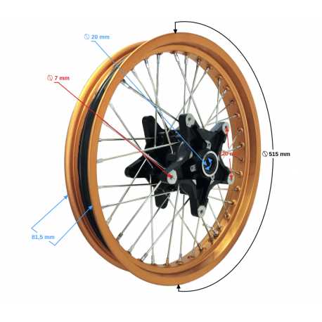 Felga Przednia Voge 525Dsx (290020695-0003)